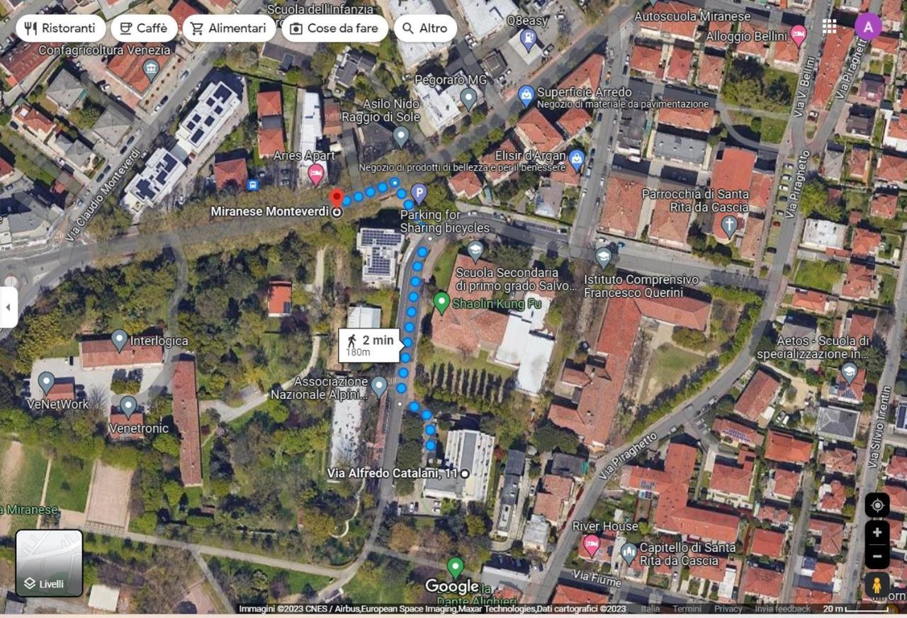 Appartamento Con Parcheggio Gratuito 15min Da Venezia